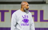 LSU secondary coach Corey Raymond has put together an elite CB haul (Photo: LSU Football)